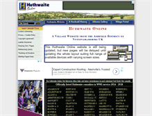 Tablet Screenshot of huthwaite-online.net